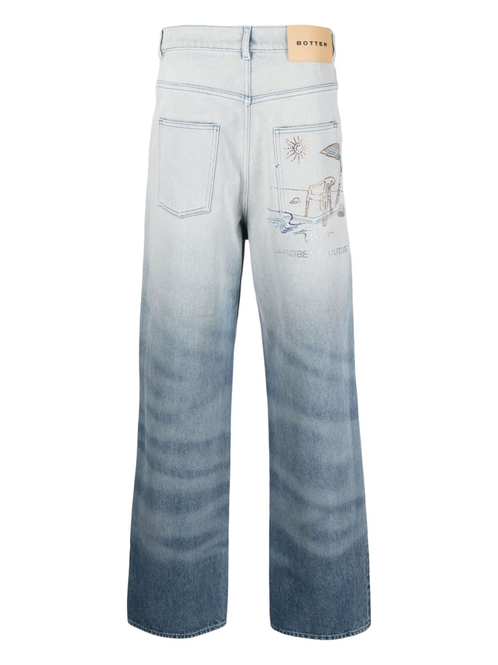 Botter Men's Degrad㨠Denim Jeans