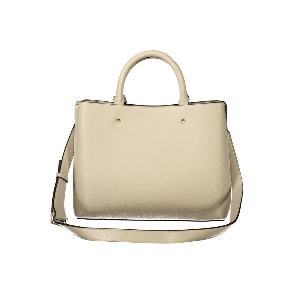 Guess Jeans Beige Polyurethane Women Women's Bag