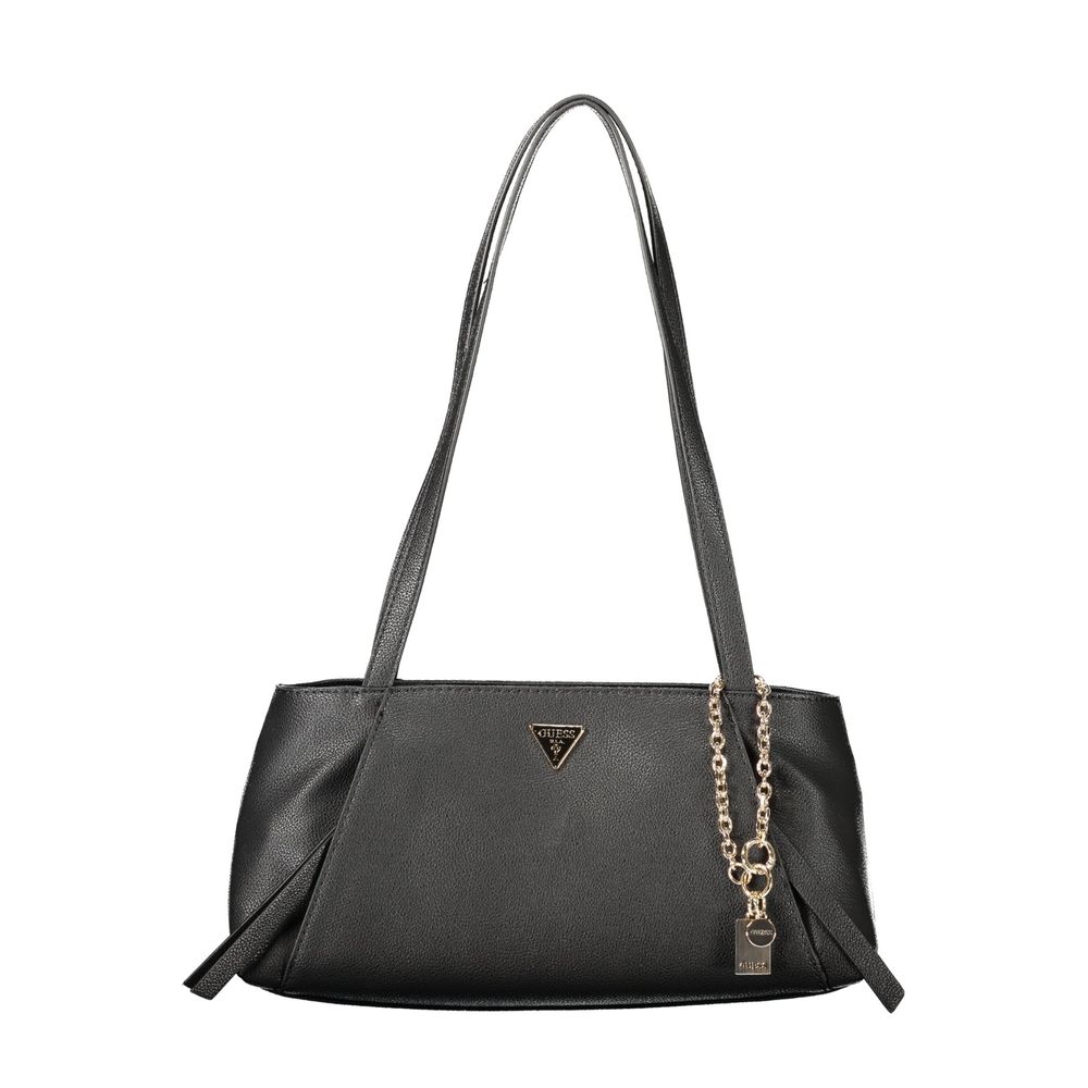 Guess Jeans Black Polyurethane Women's Women's Bag