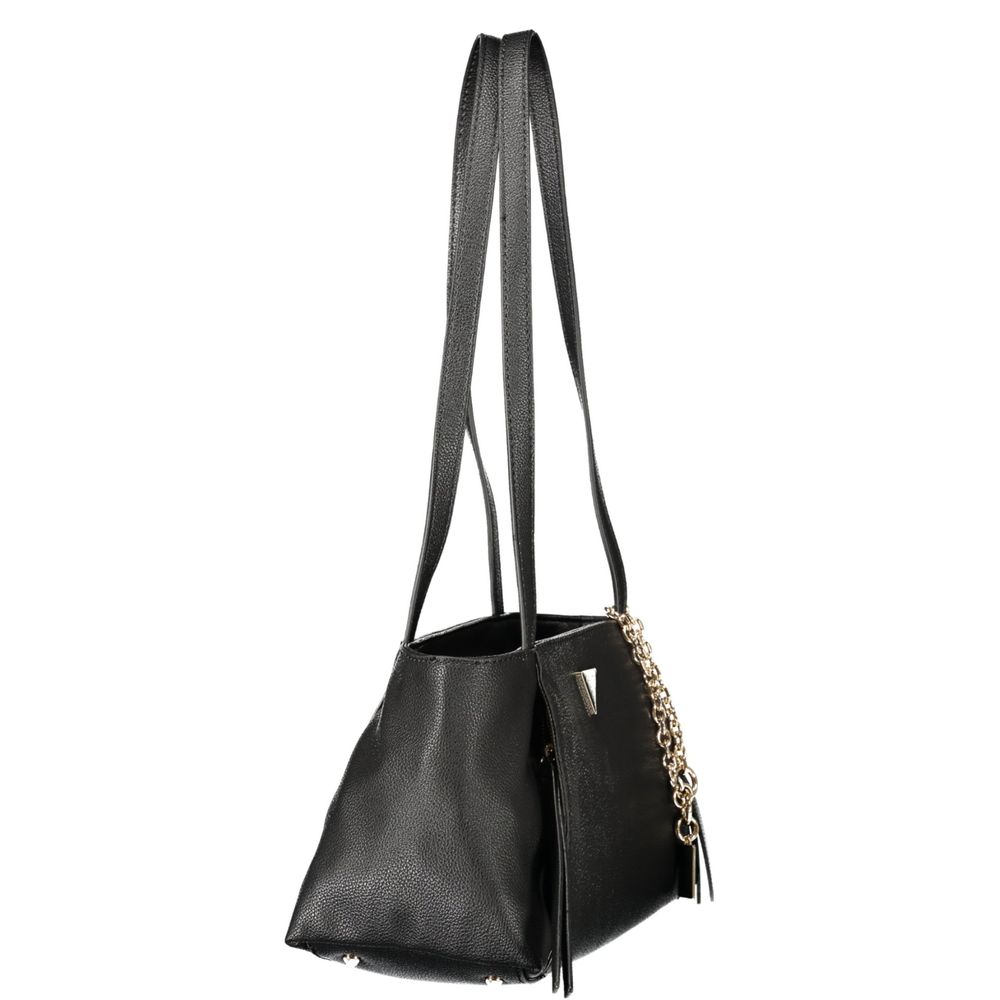 Guess Jeans Black Polyurethane Women's Women's Bag