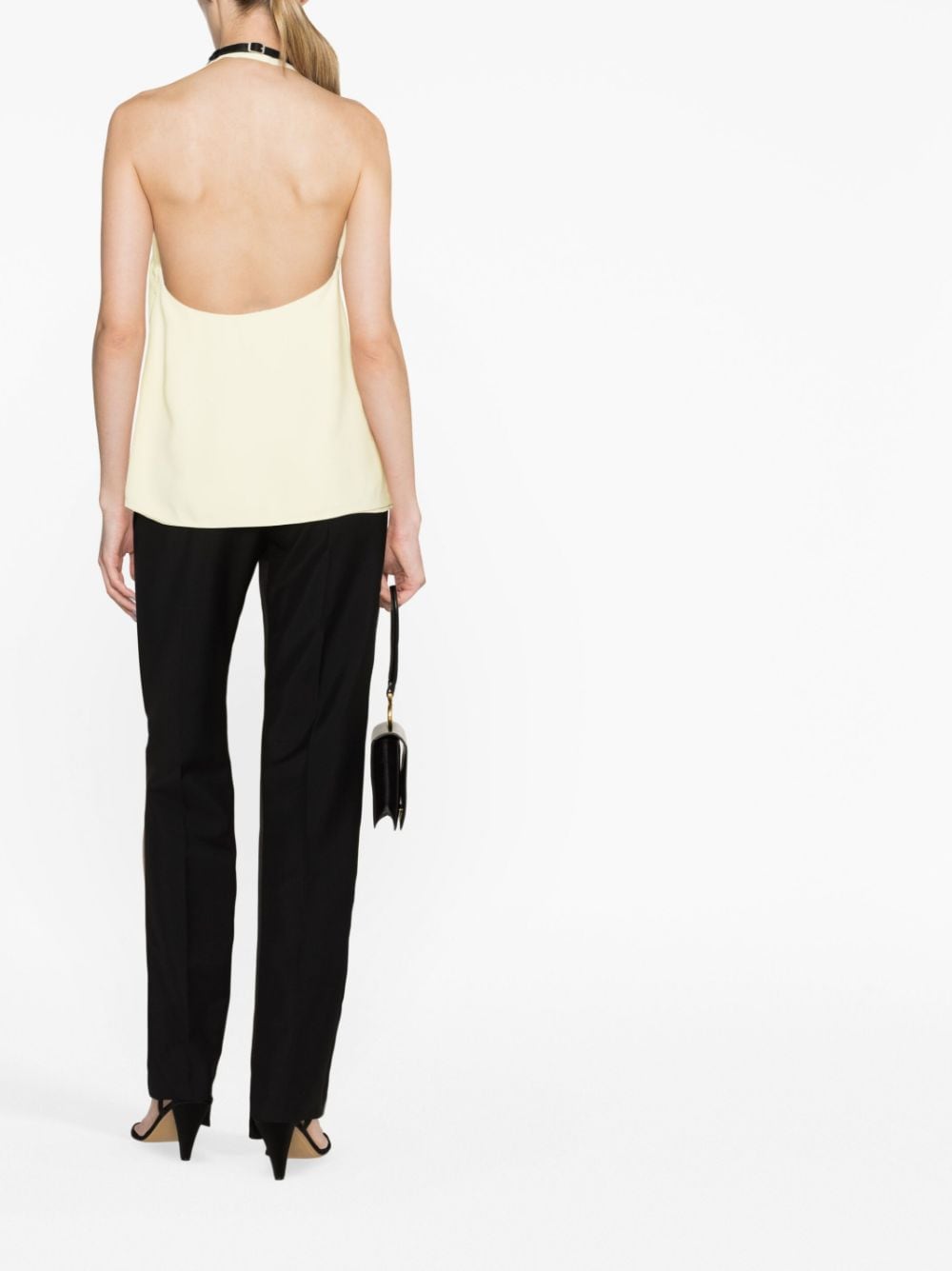 Jil Sander Women's Halterneck Open-Back Top