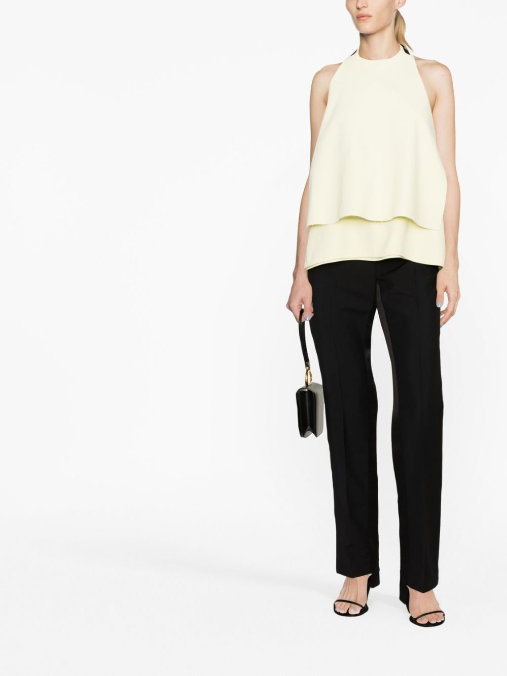 Jil Sander Women's Halterneck Open-Back Top