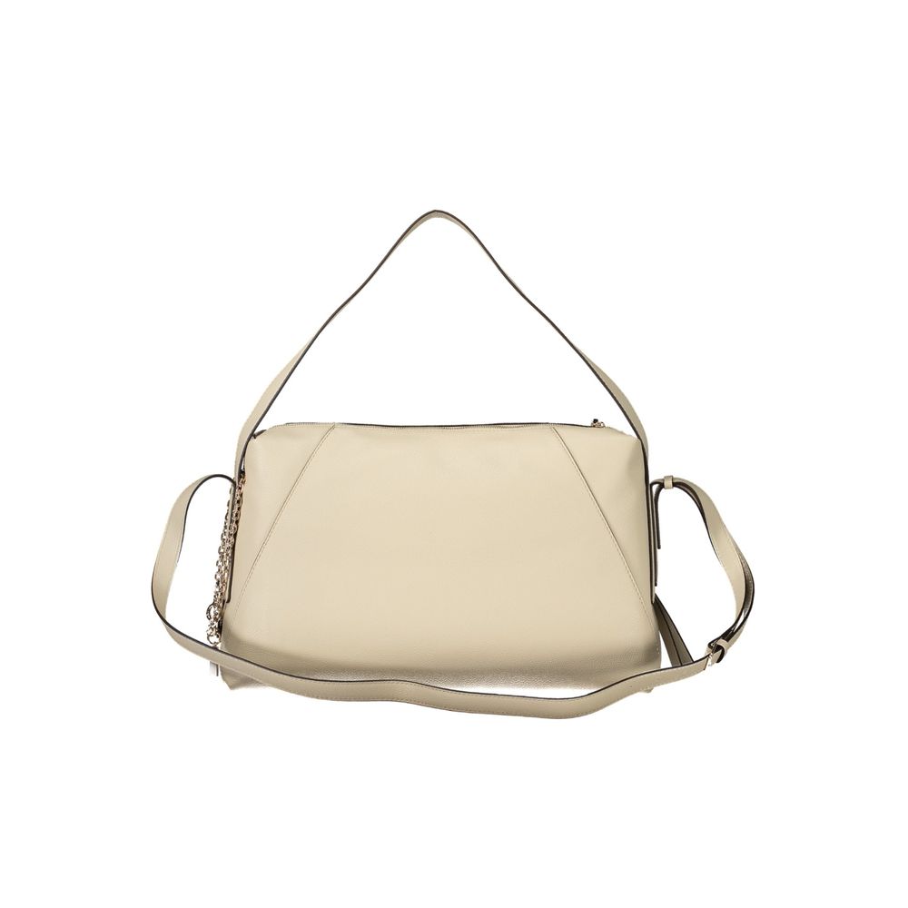 Guess Jeans Beige Polyurethane Women's Women's Bag