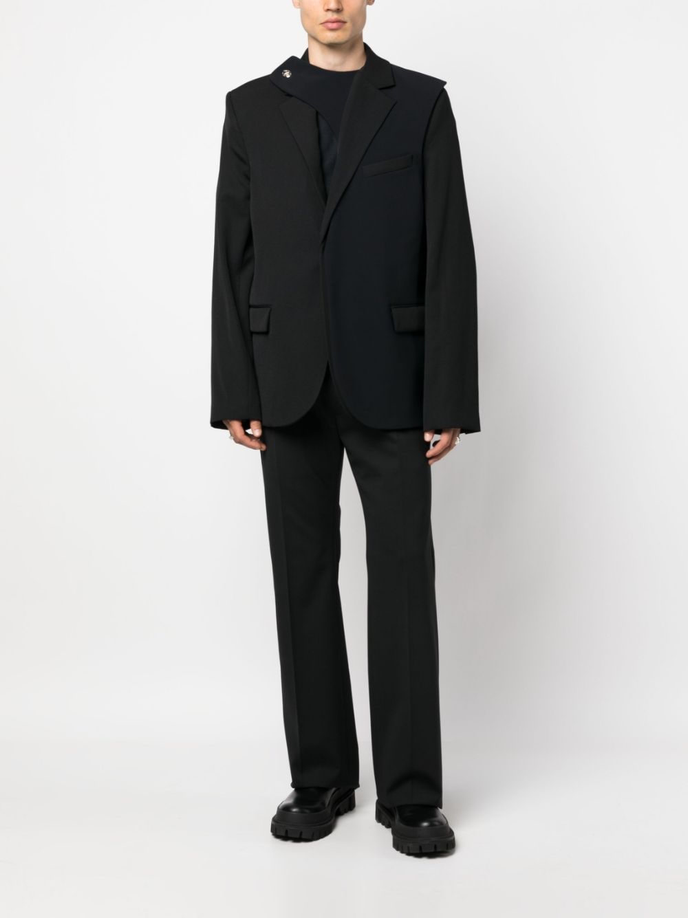 Botter Men's Wool Single-Breasted Blazer