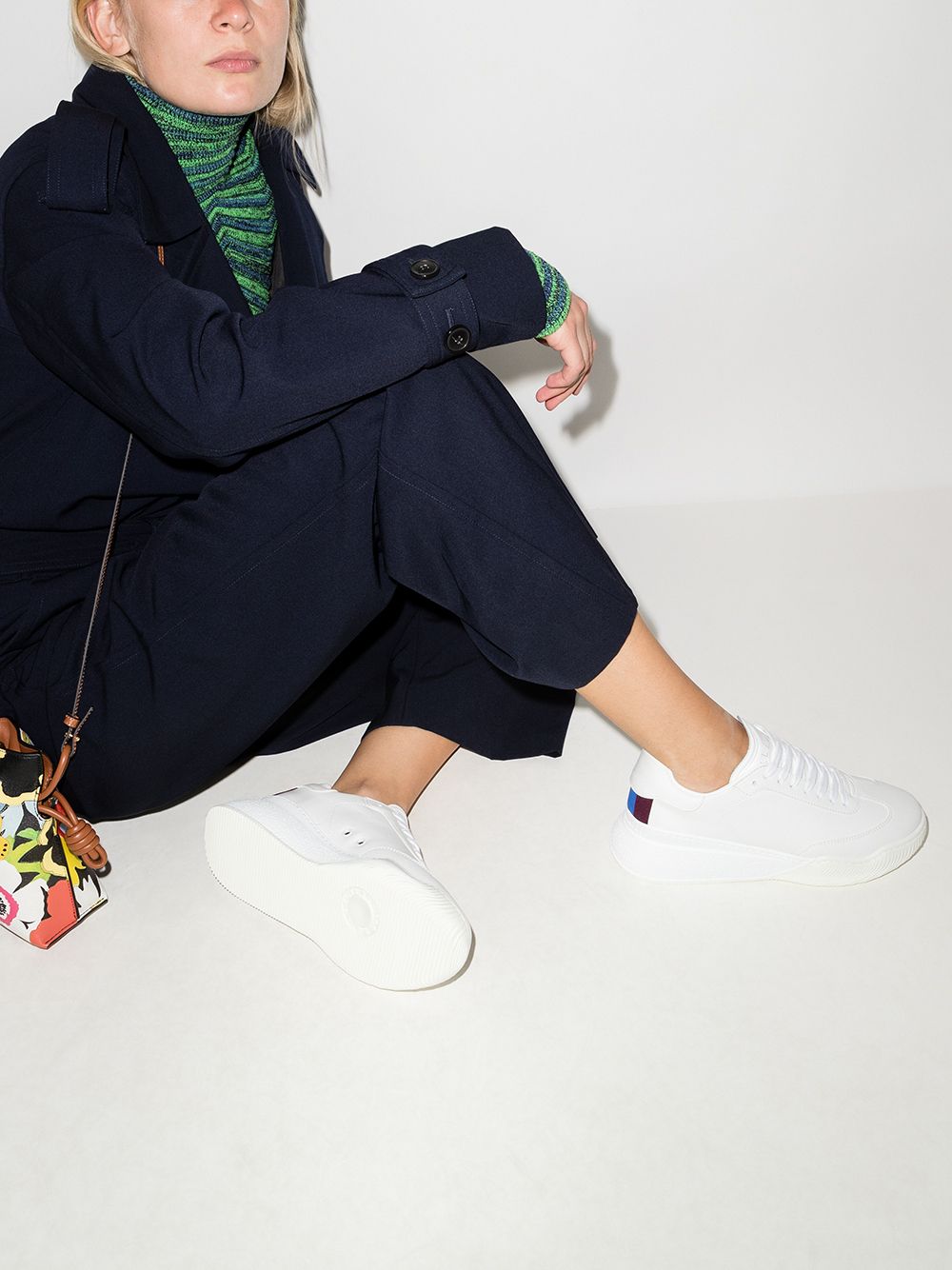 Stella Mccartney Women's Loop Faux Leather Sneakers