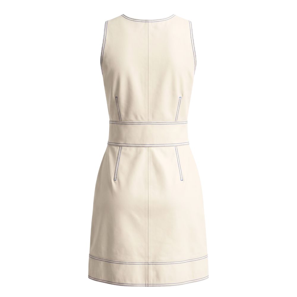Trussardi Beige Lamb Women Women's Dress