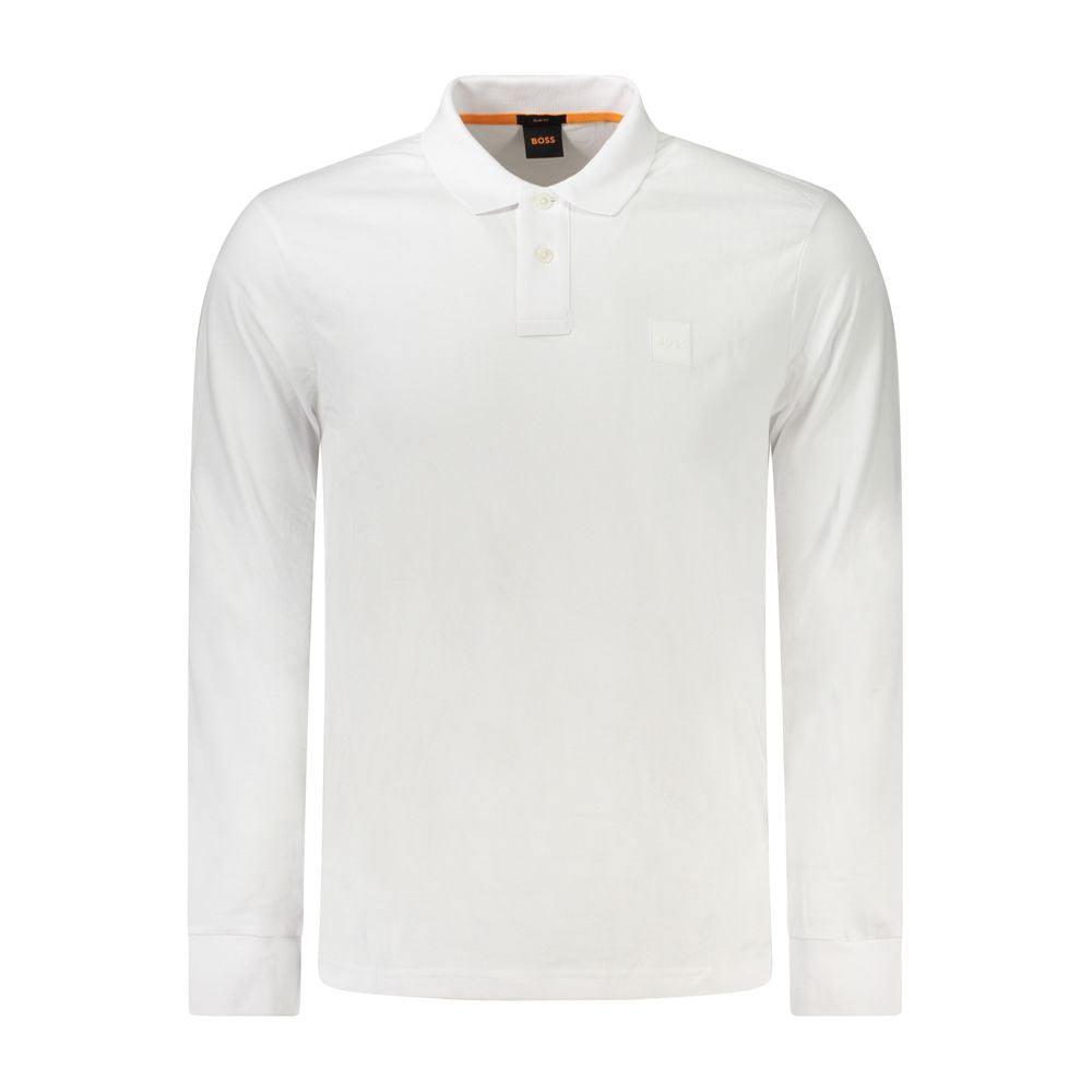 Hugo Boss Bianco Cotton Men's Men's Polo