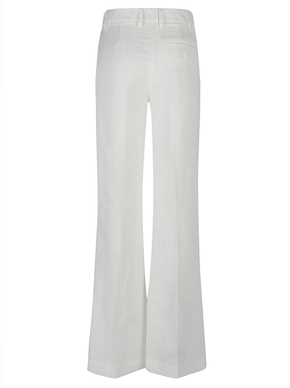 True Royal Women's Linen Flared Trousers