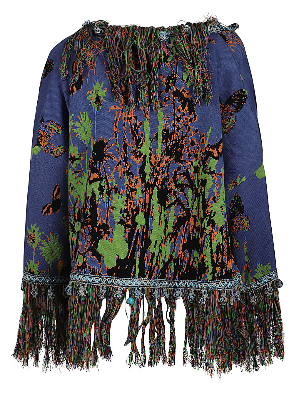 Clocloude Women's Printed Cotton Cardigan