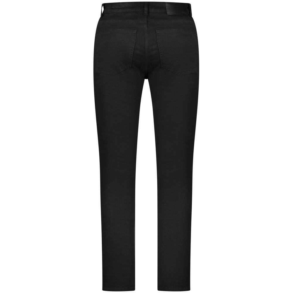 Hugo Boss Black Cotton Men Men's Jeans