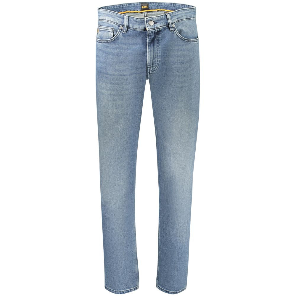 Hugo Boss Blu Cotton Men's Slim Men's Jeans