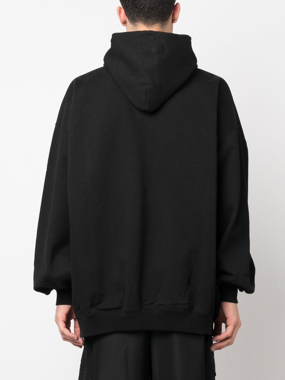 Vetements Men's Logo Cotton Hoodie