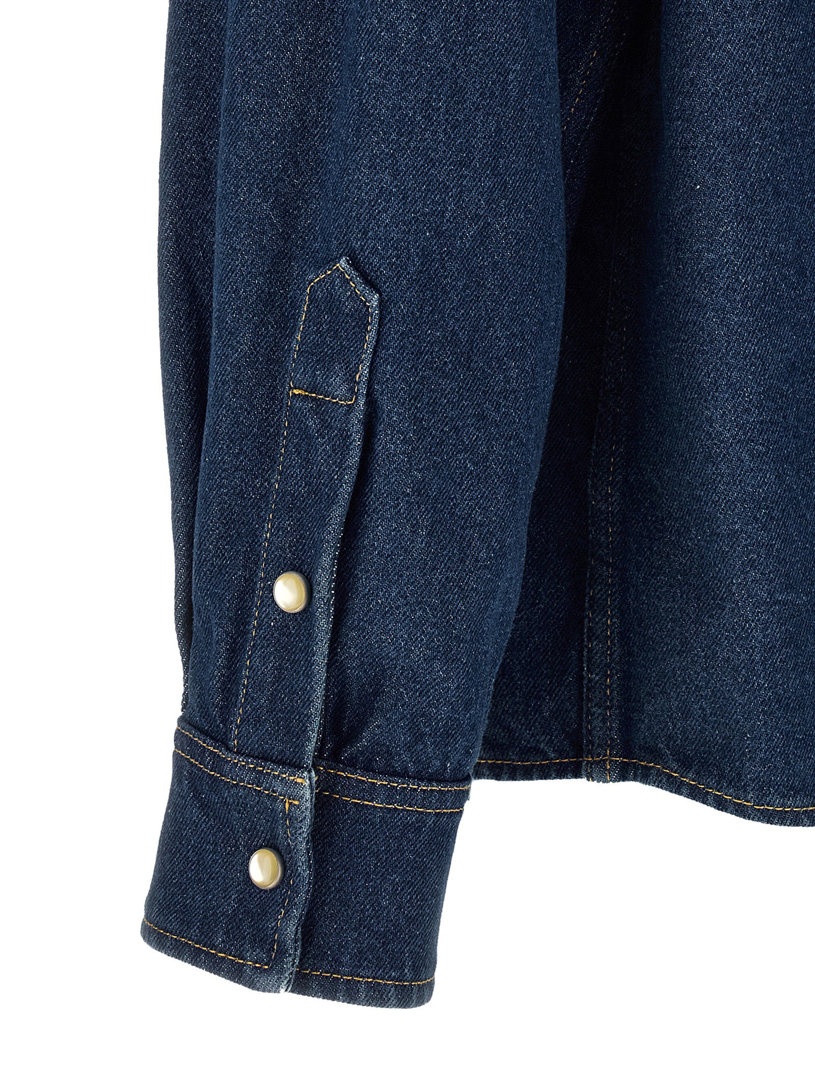 Valentino Garavani Blue Cotton Men's Blouse