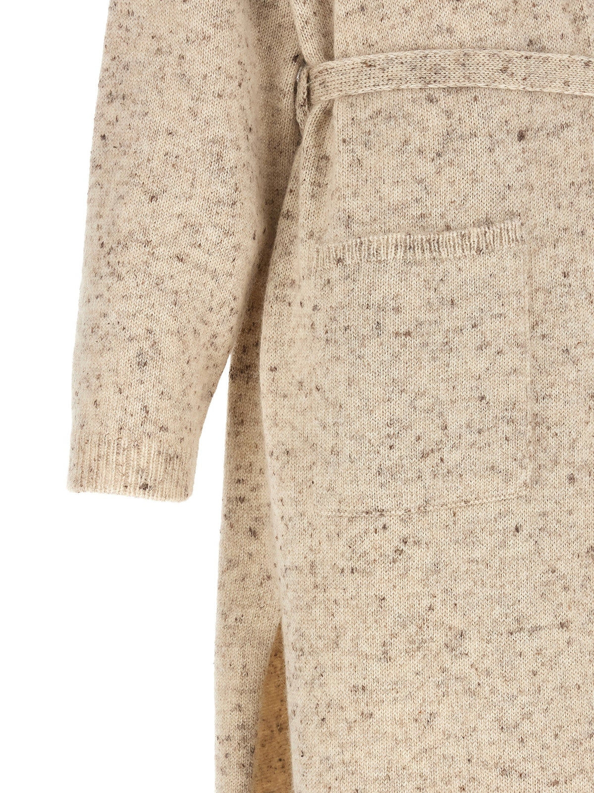 Fabiana Filippi Beige Wool Women's Cardigan