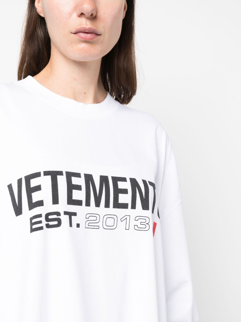 Vetements Women's Logo Cotton T-Shirt