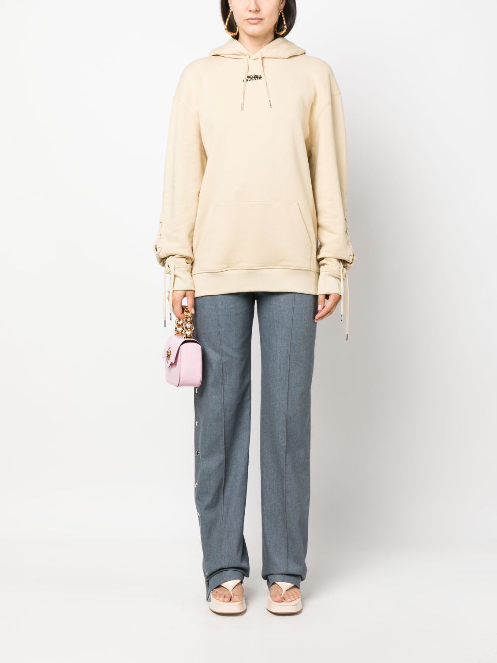 Jean Paul Gaultier Women's Logo Cotton Hoodie