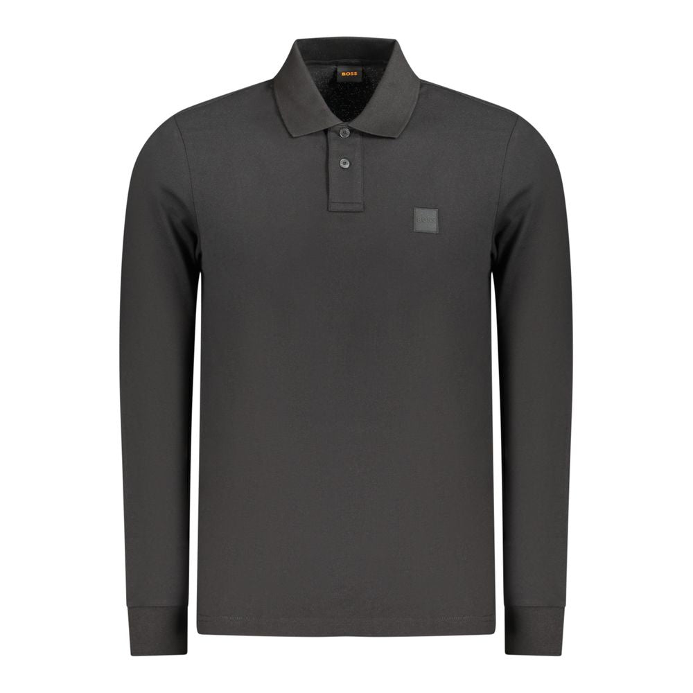 Hugo Boss Black Cotton Men's Polo Men's Shirt