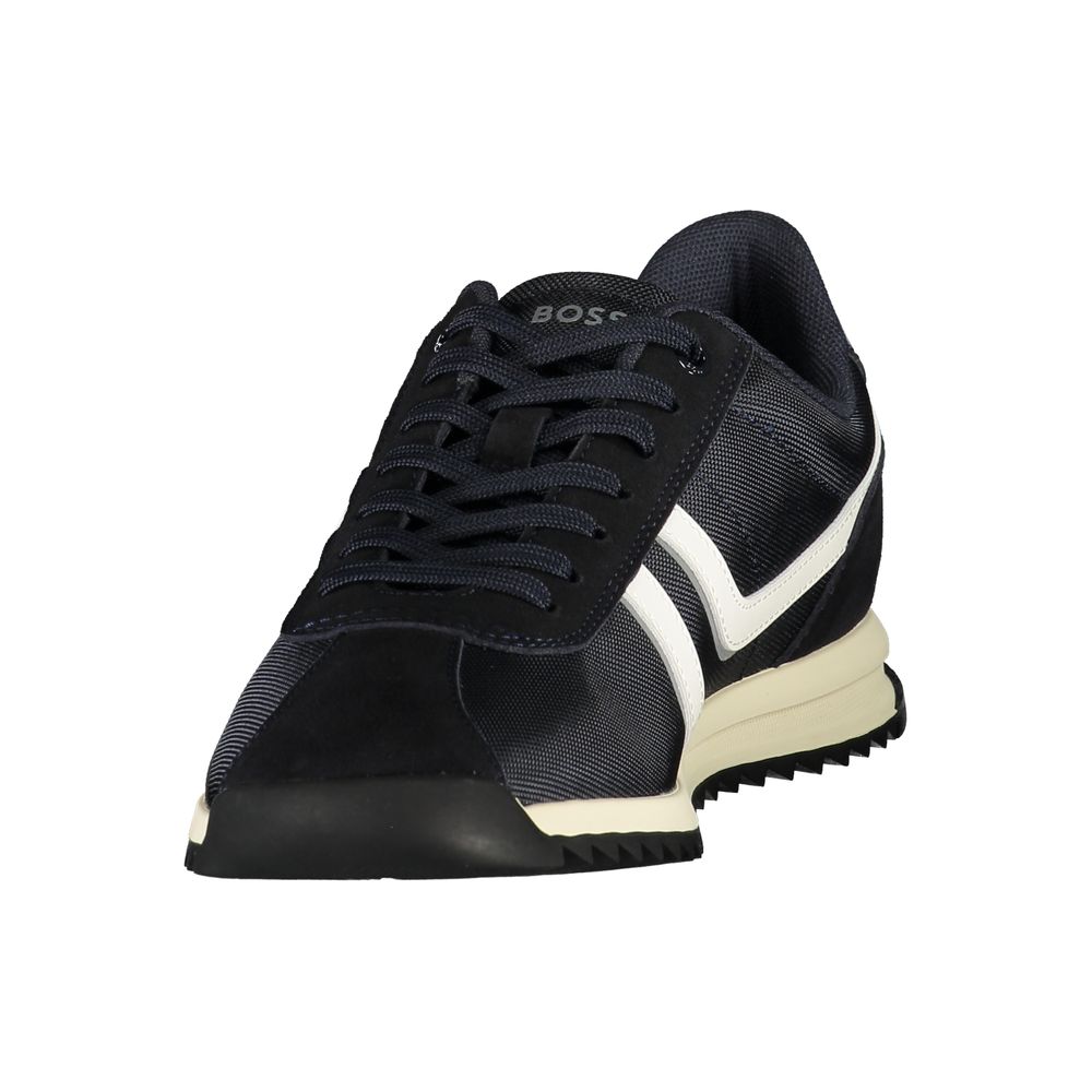 Hugo Boss Blue Polyurethane Men's Men's Sneaker