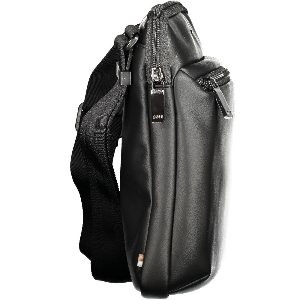 Hugo Boss Black Polyurethane Men's Shoulder Men's Bag