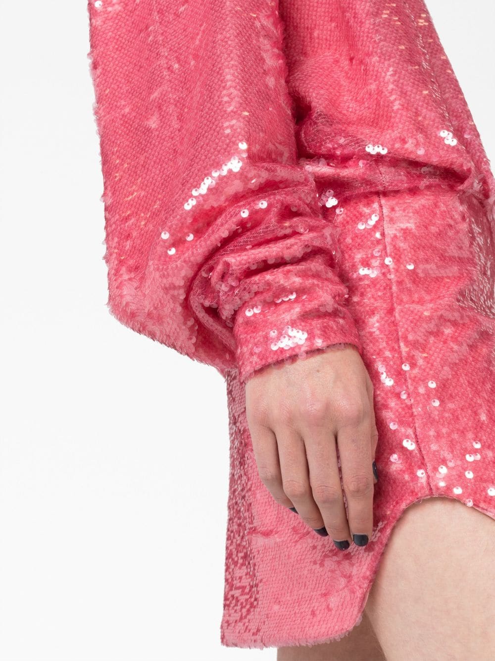 The Attico Women's Gael Sequined Mini Dress
