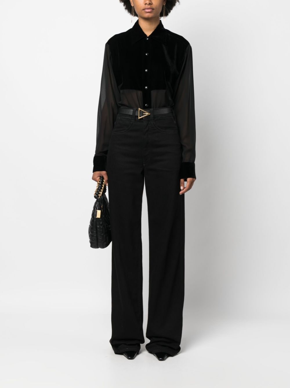 Tom Ford Women's Silk Georgette Shirt