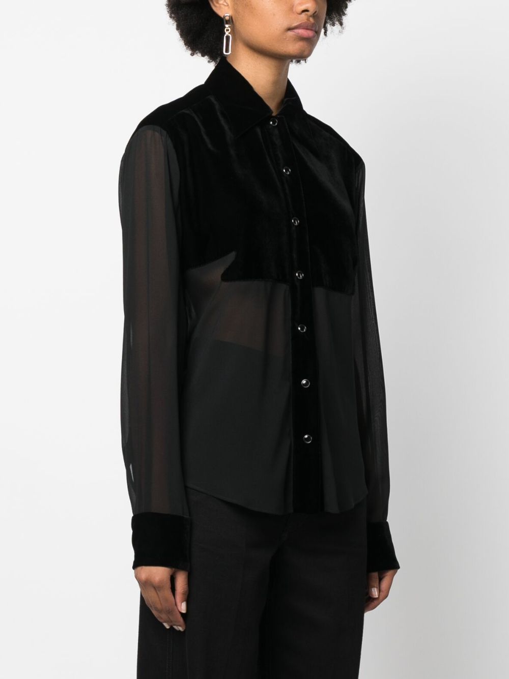 Tom Ford Women's Silk Georgette Shirt