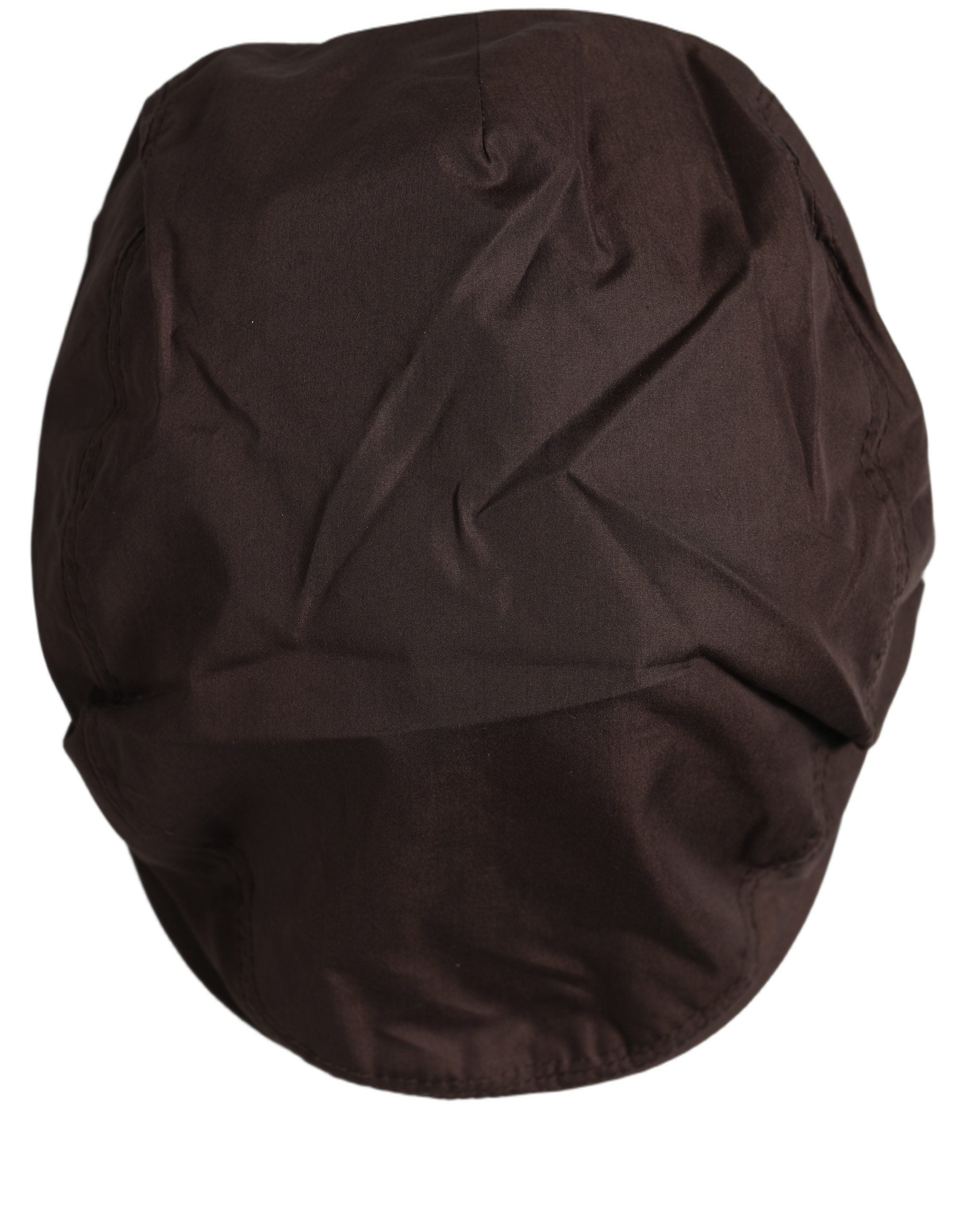 Dolce & Gabbana Men Brown Cotton Newsboy Capello Cabbie Men's Hat