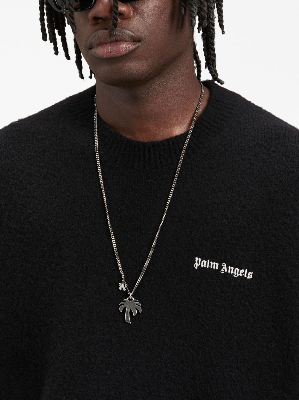 Palm Angels Men's Basic Logo Sweater