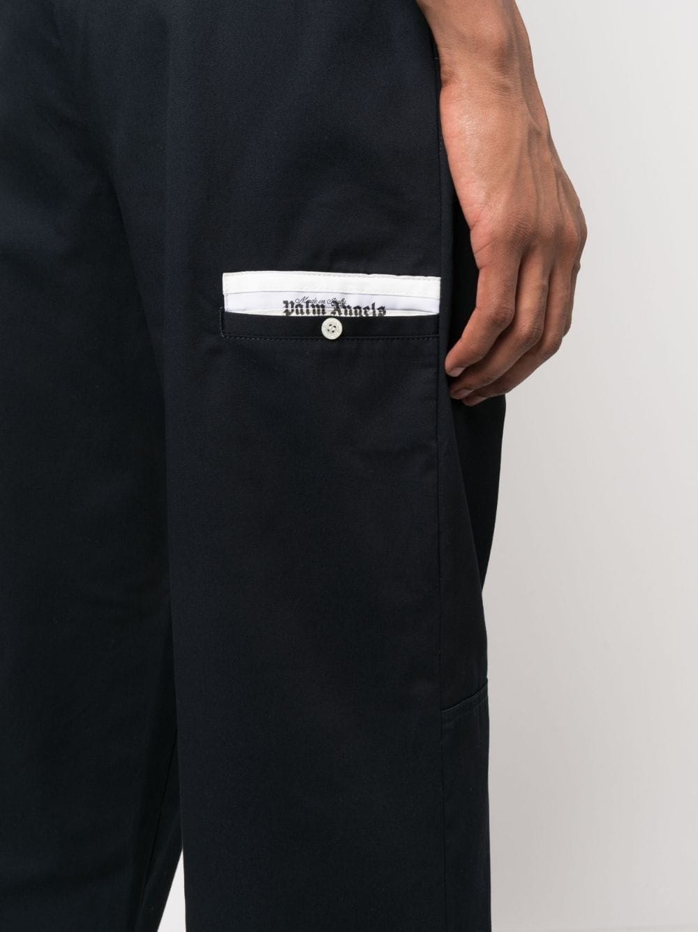 Palm Angels Men's Cotton Trousers