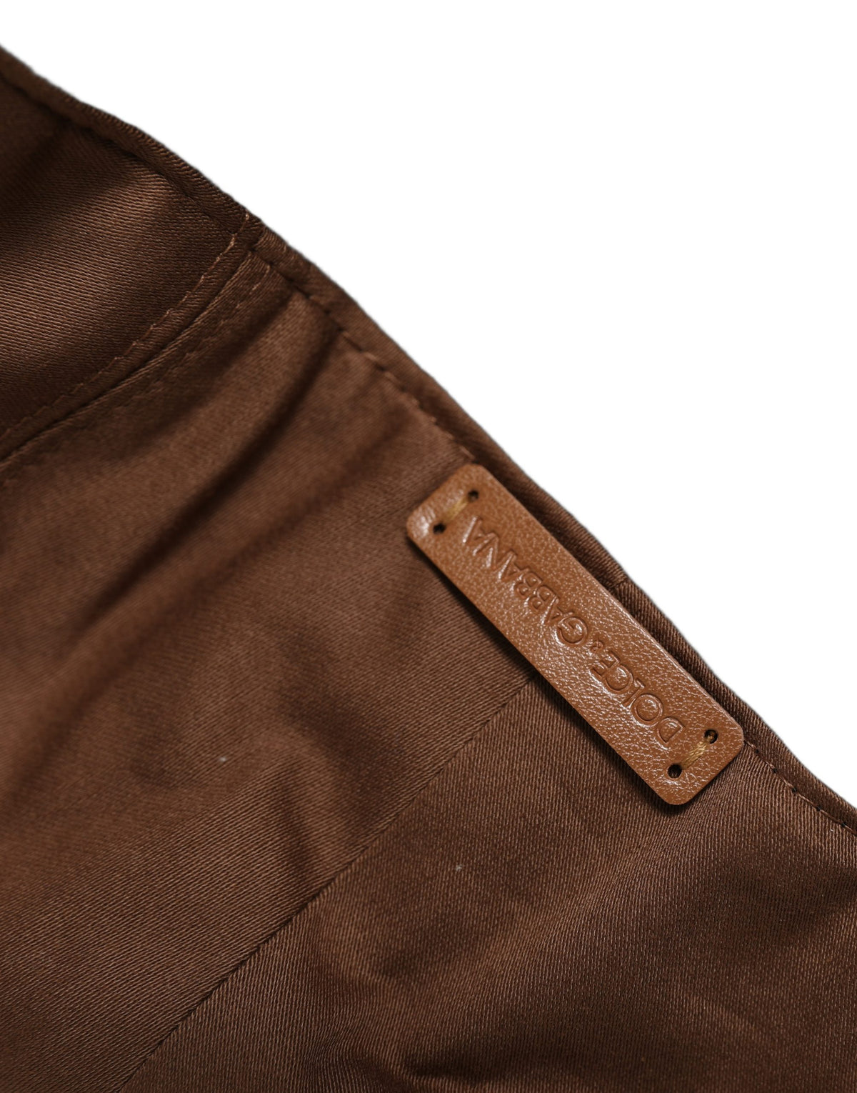 Dolce & Gabbana Men Brown Cotton Newsboy Capello Cabbie Men's Hat