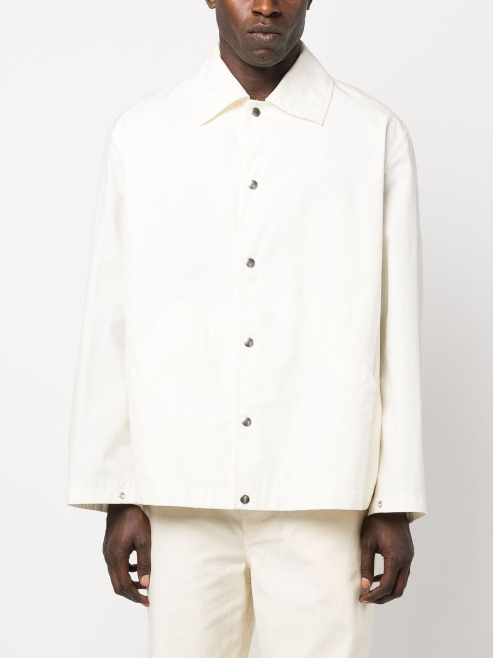 Jil Sander Men's Logo Cotton Jacket