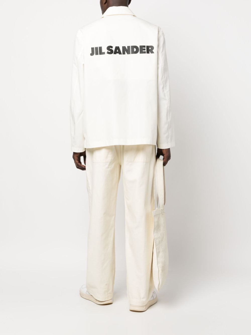 Jil Sander Men's Logo Cotton Jacket