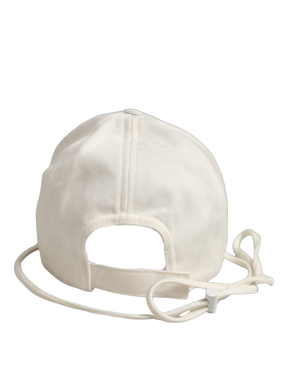 Dolce & Gabbana Men White Cotton Stretch Baseball Capello Men's Hat