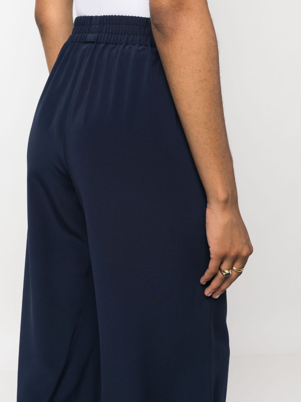 Gianluca Capannolo Women's Satin Wide Leg Trousers