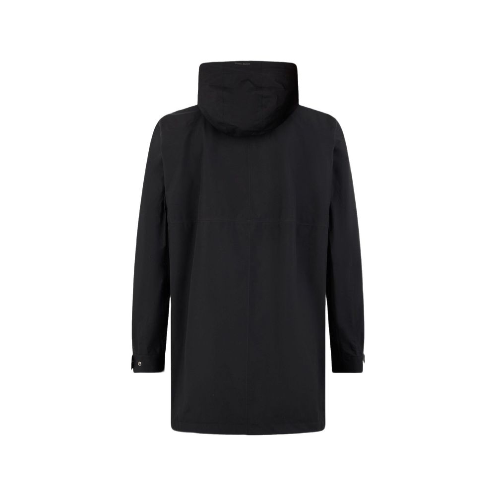 Herno Black Polyester Men's Coat