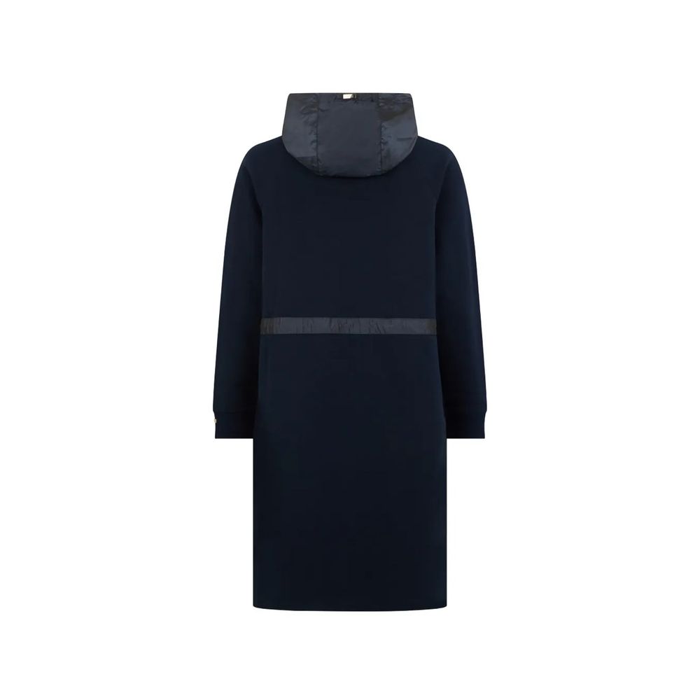 Herno Blue Cotton Women's Coat