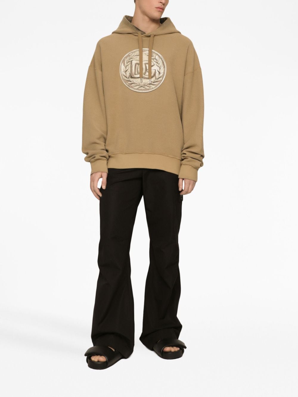 Dolce & Gabbana Men's Cargo With Logo Plaque