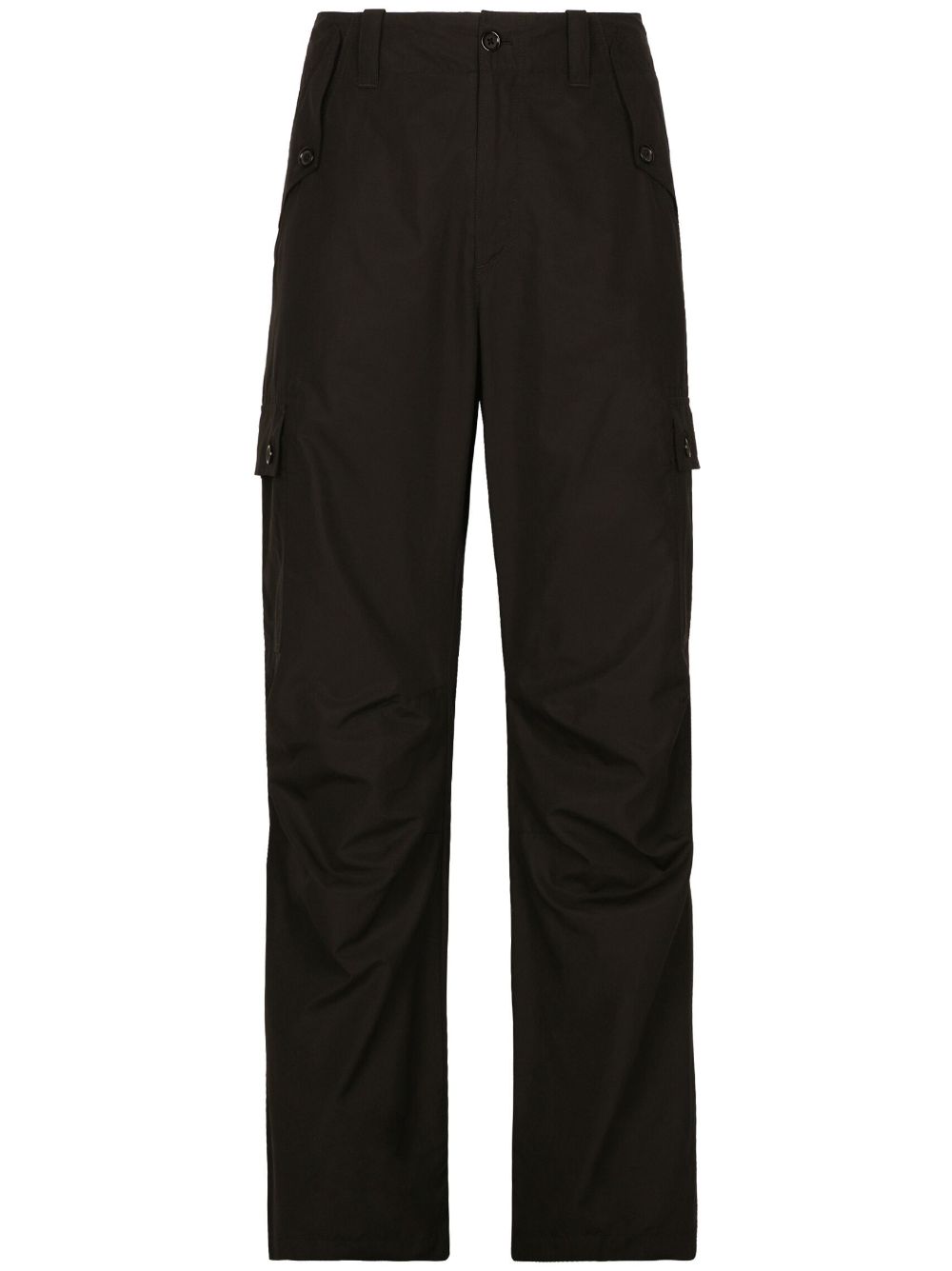 Dolce & Gabbana Men's Cargo With Logo Plaque