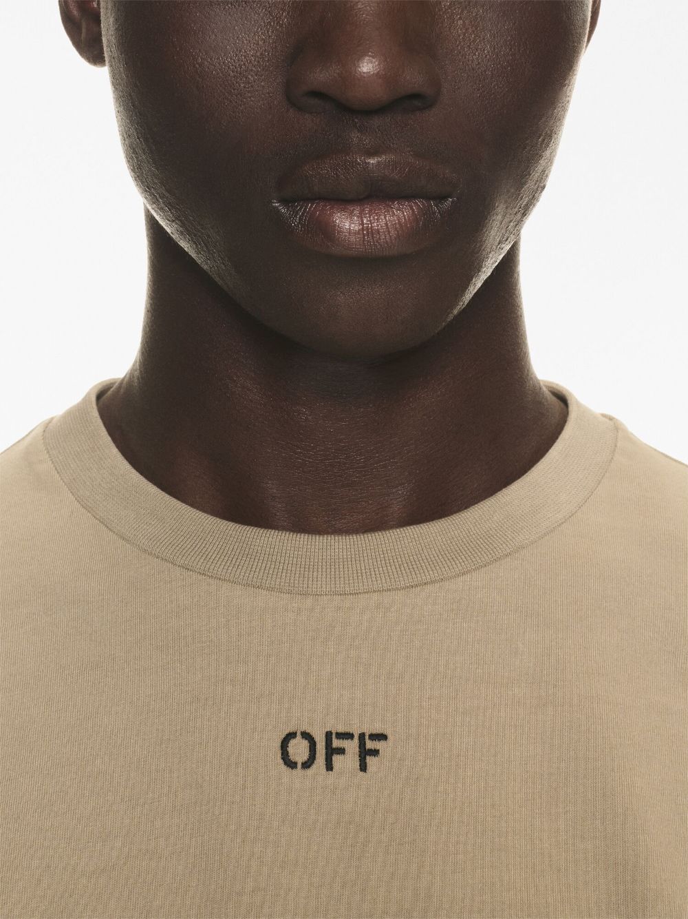 Off White Men's Logo Cotton T-Shirt