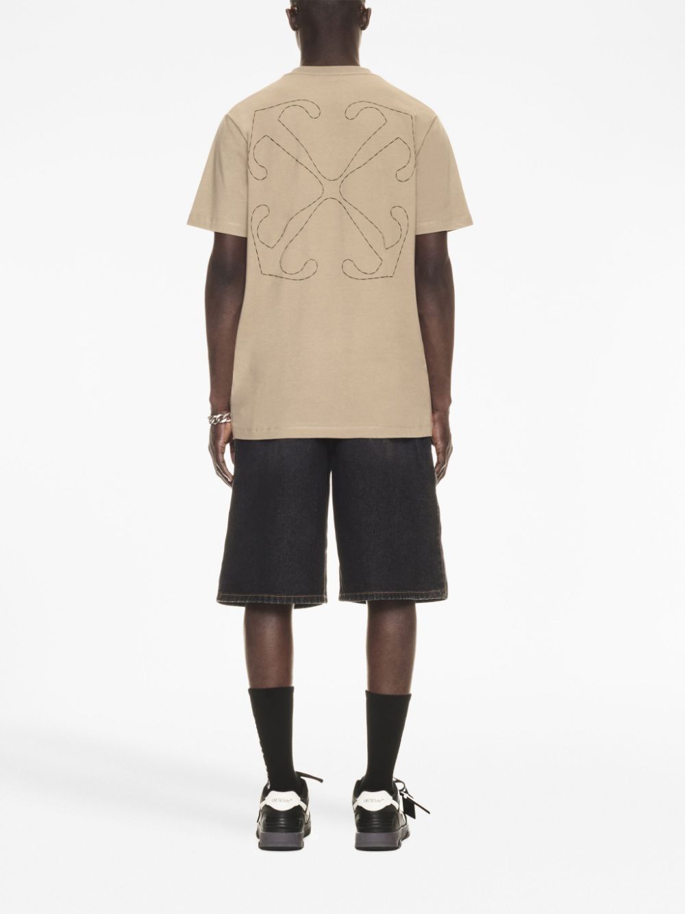 Off White Men's Logo Cotton T-Shirt