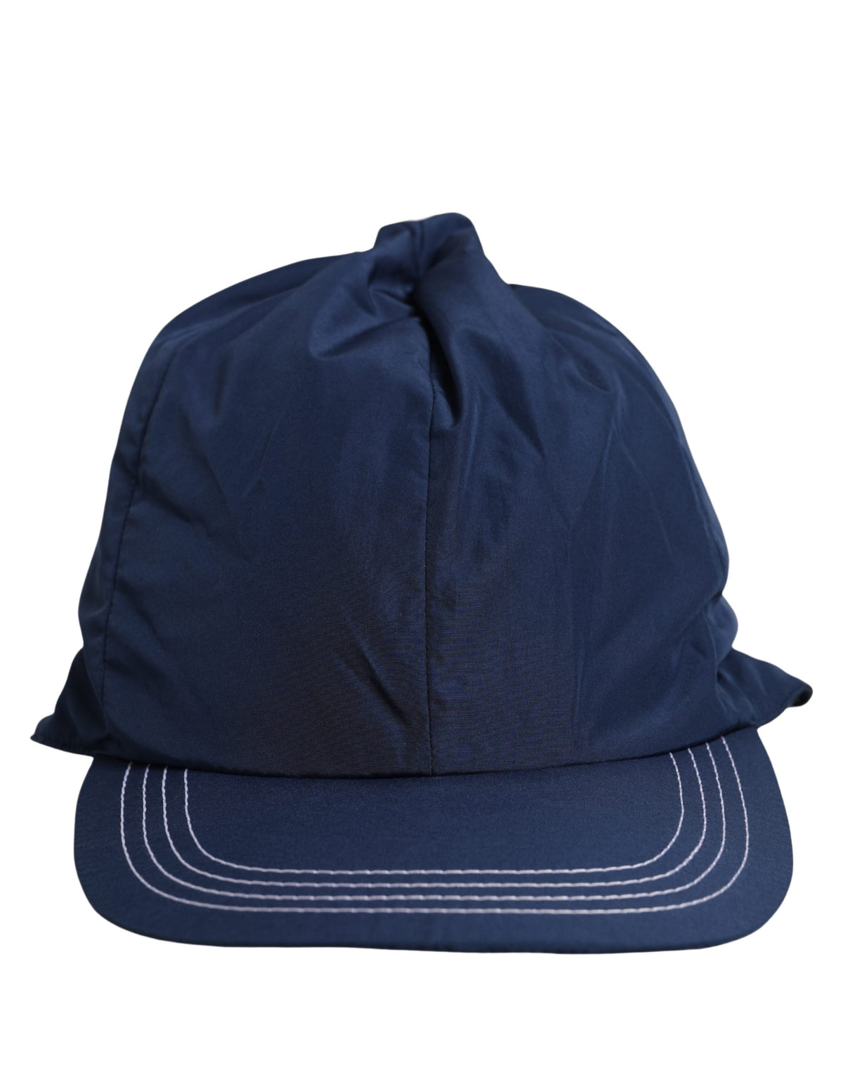 Dolce & Gabbana Men Navy Blue Polyester Baseball Capello Men's Hat
