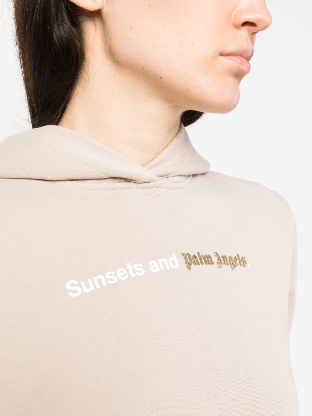 Palm Angels Women's Sunset Cotton Hoodie