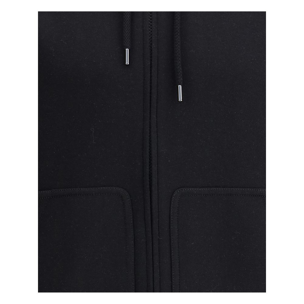 Brunello Cucinelli Black Cotton Men's Sweatshirt