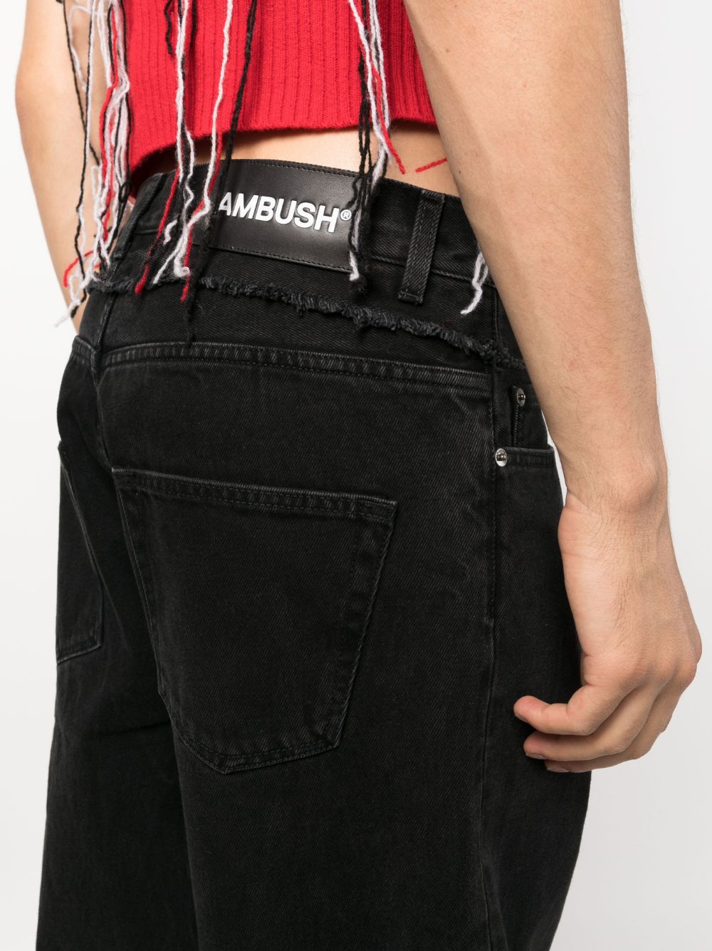 Ambush Men's High Waisted Denim Jeans