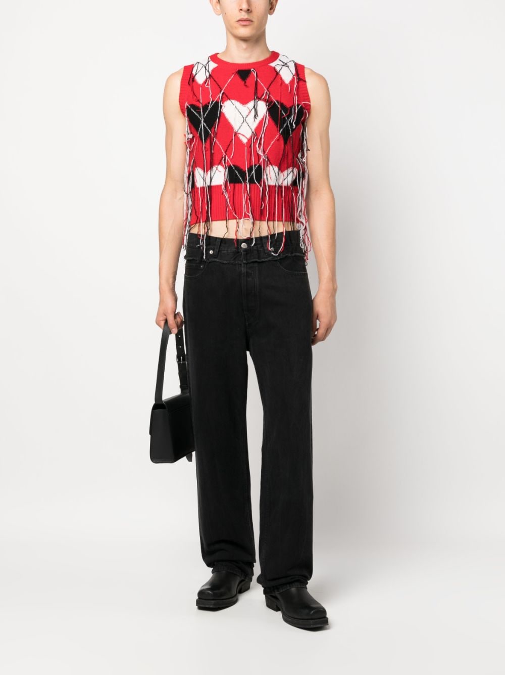 Ambush Men's High Waisted Denim Jeans
