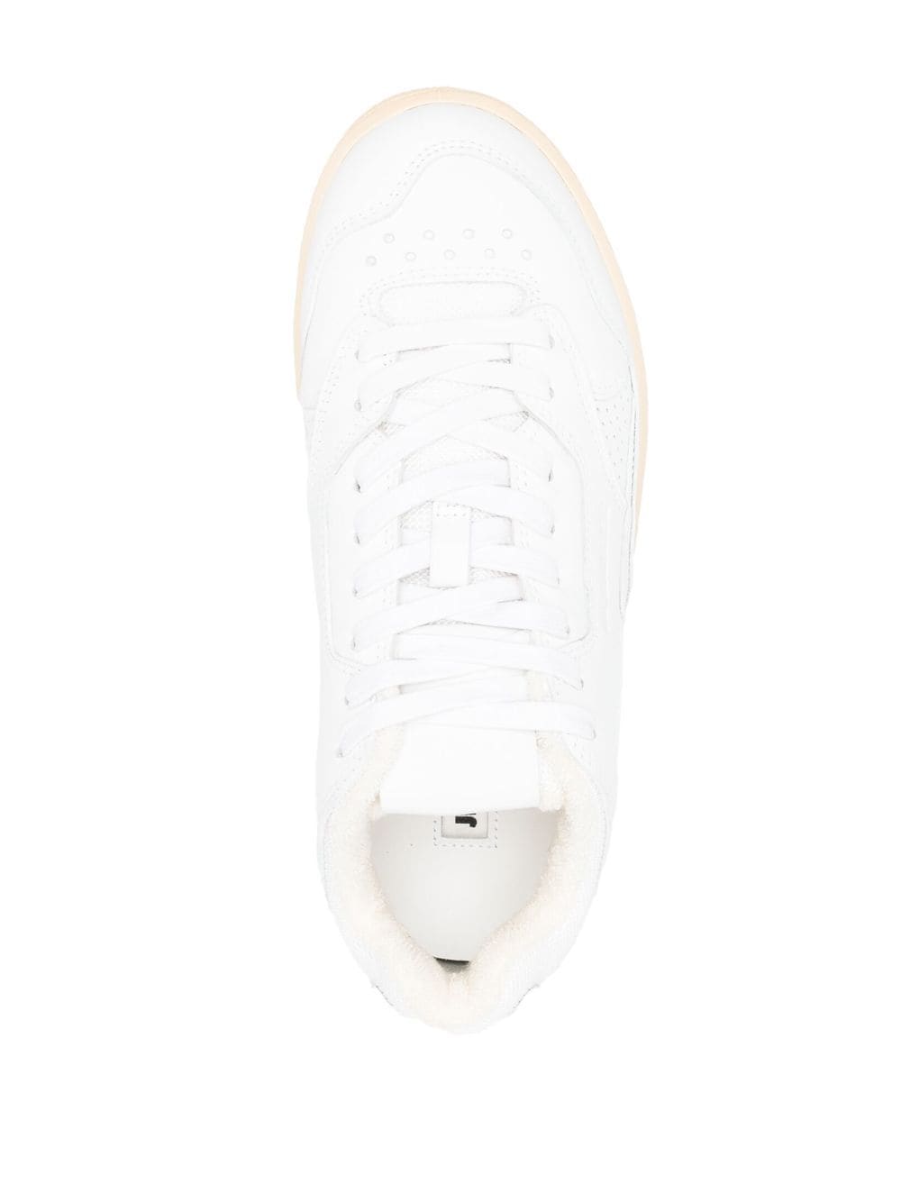 Jil Sander Women's Panelled Low-Top Leather Sneakers