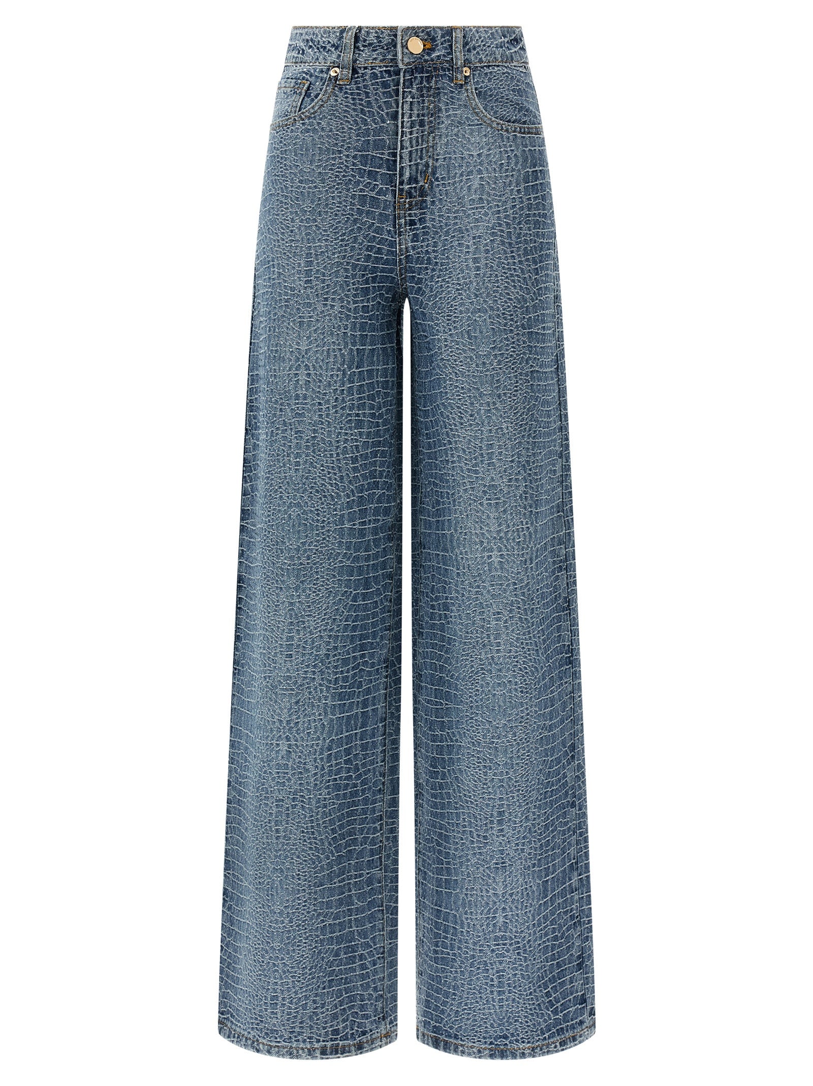 Self-Portrait Blue Cotton Jeans Women's Denim