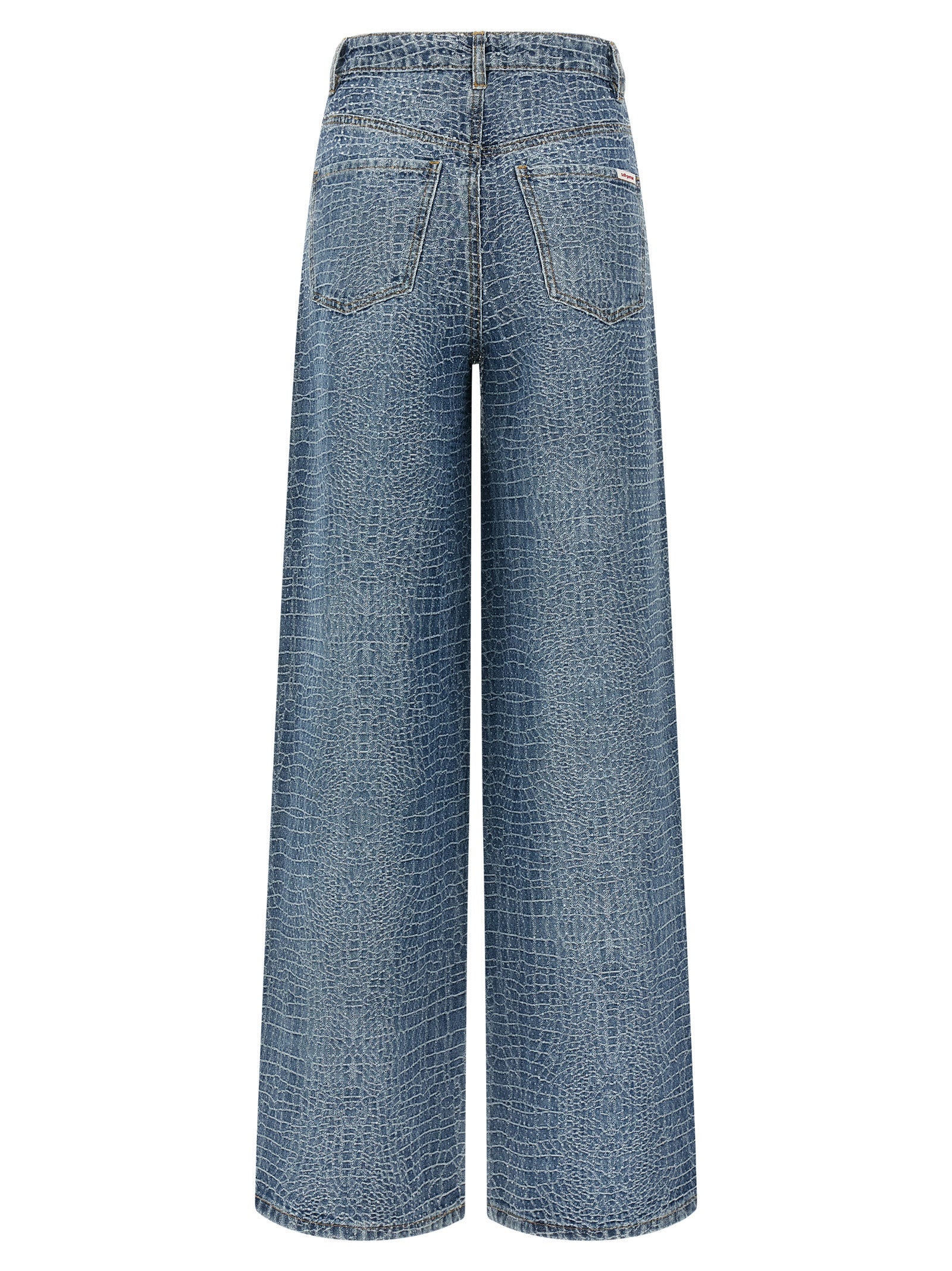 Self-Portrait Blue Cotton Jeans Women's Denim