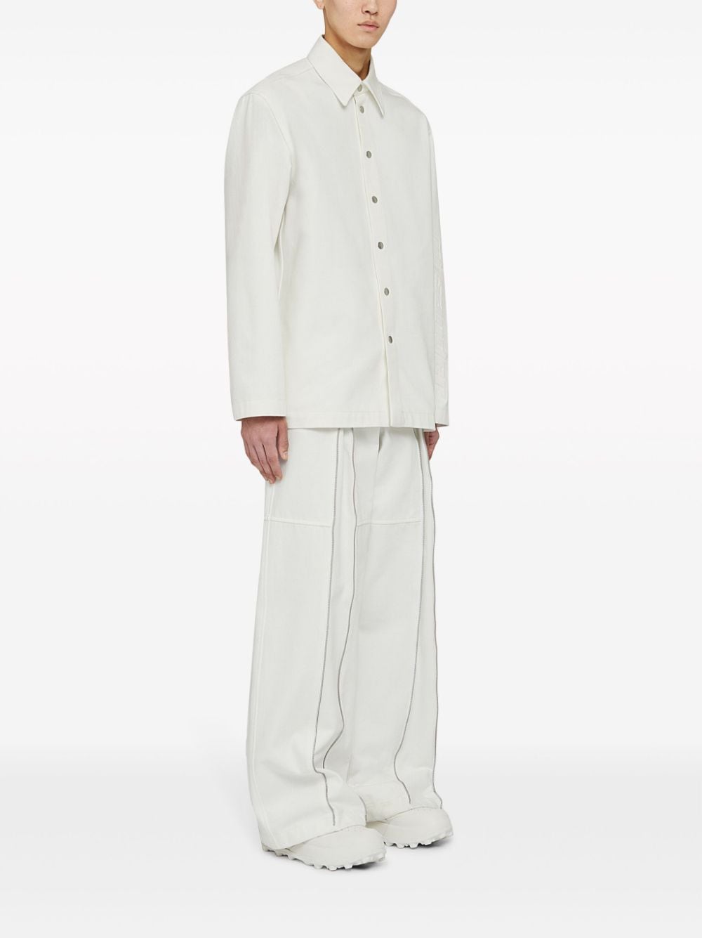 Jil Sander Fashion Men's Organic Cotton Denim Shirt