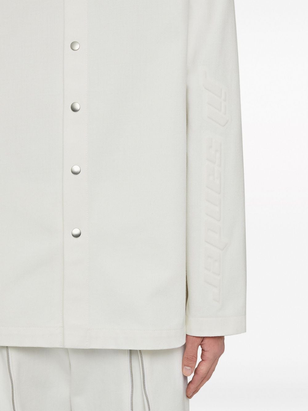 Jil Sander Fashion Men's Organic Cotton Denim Shirt